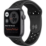 Apple Watch (Series 4) GPS 44 Aluminium Space Gray Sport Nike band Anthracite/Black | Refurbished - Great Deal!