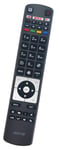 ALLIMITY RC5118F Remote Control Replacement for Hitachi TV with Neflix 32HB16J61U 32HB16J61UB 32HB16J61U 32HB16T61UB 43HB16T72U 24HB11J65U 32HB16T61U 32HB16J61UA 43HB16J72U 55HK15T74U