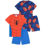 Spider-Man Childrens/Kids Pyjama Set (Pack of 2)