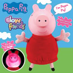Peppa Pig Talking Plush Glow Friend 22cm Figure Soft Toy
