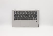 Lenovo IdeaPad C340-14IML Keyboard Palmrest Top Cover Czech Grey 5CB0S17471