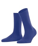 FALKE Women's Sensitive Berlin W SO Wool Cotton With Soft Tops 1 Pair Socks, Blue (Imperial 6065) new - eco-friendly, 5.5-8