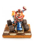 First 4 Figures - Crash Team Racing Nitro-Fueled Resin Painted Statue: Crash in Kart (Standard Edition) - Figuuri