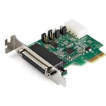 StarTech 4-portars PCI Express RS232 seriellt kort - Adapter - 16950 UART - 256 byte FIFO-cache - ASIX AX99100 -