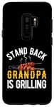 Coque pour Galaxy S9+ Stand Back Grandpa is Grilling Barbecue rétro