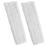 2 x KARCHER WV75 Window Vacuum Cloths Covers Spray Bottle Glass Vac Cleaner Pads
