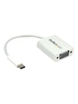 StarTech.com USB-C to VGA Adapter ekstern videoadapter