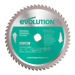 Evolution Power Tools A255TCT-80MS Circular Saw Blade (AKA Chop Saw Blade) For Cutting Aluminium - Carbide Tipped Metal Saw Blade Produces Virtually No Heat, Burrs or Sparks, 255 mm