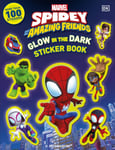 DK - Marvel Spidey and His Amazing Friends Glow in the Dark Sticker Book With More Than 100 Stickers Bok