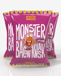 3x Monster Baconknask (proteinrik-/lavkarbo) 135g