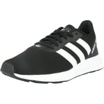 adidas Originals Swift Run RF J Black/White Textile Trainers Shoes