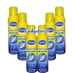 6  x Scholl Fresh Step Shoe Spray 24h Odour Protection & Freshness 150ml