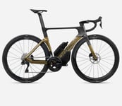 Orbea Orbea Orca Aero M35iLTD PWR | Aerodynamisk Landsvägscykel | Olive Green / Carbon Raw