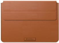 SwitchEasy EasyStand Leather Sleeve (Macbook Pro 15/16) - Brun