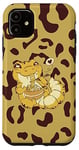 iPhone 11 Leopard Gecko Eating Ramen Noodles, Leopard Gecko Case