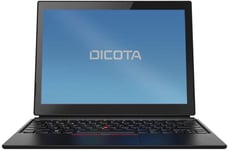 DICOTA Secret - Filtre de confidentialité pour écran pour tablette - à double sens - adhésif - noir - pour Lenovo ThinkPad X1 Tablet (3rd Gen) 20KJ
