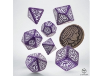 Q-Workshop The Witcher: Yennefer dice set - Lilac and gooseberry