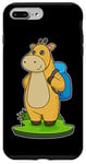 Coque pour iPhone 7 Plus/8 Plus Giraffe Hiker Sac à dos