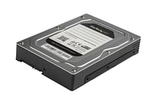 StarTech.com 2.5 to 3.5 Hard Drive Adapter - For SATA and SAS SSDs/HDDs - SSD Enclosure - HDD Enclosure - Internal Hard Drive Enclosure (25SATSAS35HD) - lagringspakning - SATA 6Gb/s / SAS 6Gb/s - SAS 6Gb/s, SATA 6Gb/s