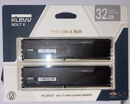 KLEVV BOLT X 32GB kit (16GB x2) DDR4-3600 MHz XMP 2.0 Gaming Desktop/Computer UK