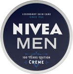 NIVEA Men Creme (75Ml), Limited Edition, 100 Years, Moisturising Cream for Whole