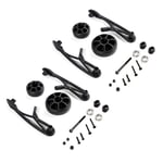 2X Rear Tail Pulley Kit for 1/8 HPI Racing Savage XL FLUX Rovan TORLAND5021