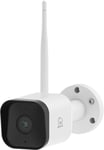 Deltaco DELTACO SMART HOME Wi-Fi-kamera, udendørs IP65, 2MP, ONVIF, hvid