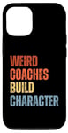 Coque pour iPhone 14 Pro Les entraîneurs étranges construisent un coach de personnage drôle