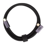 Typ C till Typ C Vinklad Datakabel 100W Snabbladdning Slitstark Guldplätering Plug and Play USB-kabel för Laptops 150cm/59.1in