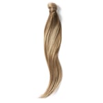 Rapunzel Hair Pieces Sleek Ponytail 50 cm Brown Ash Blonde Balayage B5