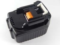 vhbw Batterie compatible avec Makita DCL140Z, DA340DRF, DCM501, DCM501Z, DCM501ZAR, DCL140, DDA340 outil électrique (2000 mAh, Li-ion, 14,4 V)