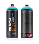 3 Ace Crafts Montana Black NC.Formula Spray Paint Can 400ml - Montana Cans Professional Spray Paint - True Cyan