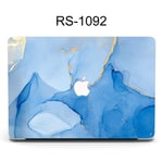 Convient pour étui de protection pour ordinateur portable Apple AirPro étui de protection pour macbook couleur marbre boîtier d'ordinateur-RS-1092- 2019Pro16 (A2141)