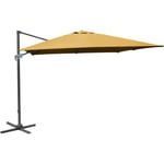 PROLOISIRS Parasol Deporte 3X3/8 Nh20 Inclinable Manivelle - Curry Proloisirs
