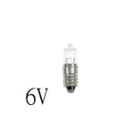 Halogenlampa E10 500mA 3W 6V