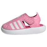 adidas Unisex Baby Closed-Toe Summer Water Sandals, Bliss Pink/Cloud White/Pulse Magenta, 9 UK Child
