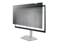 StarTech.com 28-inch 16:9 Computer Monitor Privacy Filter, Anti-Glare Privacy Screen with 51% Blue Light Reduction, Black-out Monitor Screen Protector w/+/- 30 deg. Viewing Angle, Matte and Glossy Sides (2869-PRIVACY-SCREEN) - Notebookpersonvernsfilter (horisontal) - 28 bredde - gjennomsiktig