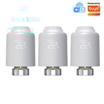 TRV 604 vanne de radiateur WiFi,thermostat de chauffage domestique intelligent actionneur à distance thermostat d'ambiance programmable,Les régulateurs de température fonctionn - Type [TRV603]-3pcs