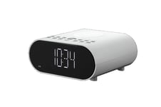 Roberts Ortus Charge DAB/DAB+/FM Alarm Clock Radio With Wireless Charger - White