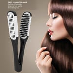 Professional V Shaped Clamp Styling Comb Hair Straightening Comb Hairdressin REL