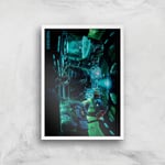 Transformers Decepticons A2 Giclee Art Print - A2 - White Frame