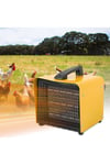 Portable PTC Electric Space Heater Fan Warmer for Industrial Greenhouse Farm Workshop