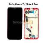 Original Xiaomi Redmi Note 7/ Note 7 Pro LCD Assy +Frame Red 5609100030C7