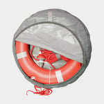 Lalizas Livboj Lifebuoy Ring SOLAS, Ø72/44 cm, röd, 2.5 kg + 30 meter flytlina nödljus fodral