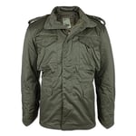 Mil-Tec Men's Us Style M65 Jacket, Olive, XL UK