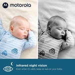 Motorola Baby Monitor With Camera 5" Colour Screen Two Way Talk Infrared Wi-Fi