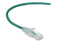Black Box Slim-Net - Patch-Kabel - Rj-45 (Hane) Till Rj-45 (Hane) - 91.4 Cm - Utp - Cat 6 - Startad, Formpressad, Tvinnad - Grön