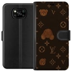 Xiaomi Poco X3 NFC Plånboksfodral Plush Luxe