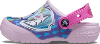 Crocs Boy's Unisex Kids FL Paw Patrol Patch Clog T, Ballerina Pink, 4 UK Child