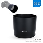 JJC Lens Hood Shade for Canon EF 70-300mm f/4-5.6 IS II USM Lens as Canon ET-74B